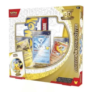 POKEMON TCG 30 ANIVERSARIO COLECCIÓN CON POSTER