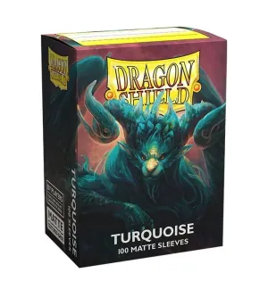 DRAGON SHIELD TURQUOISE 100 SLEEVES BOX