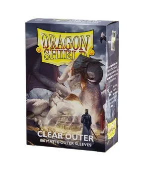 MTG CLEAR OUTER SLEEVES DRAGON SHIELD 100U