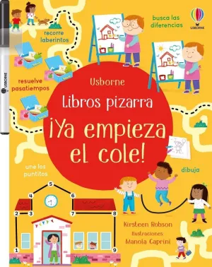 YA EMPIEZA EL COLE. LIBROS PIZARRA