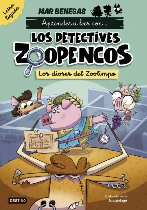 APRENDER A LEER CON... LOS DETECTIVES ZOOPENCOS 02. LOS DIOSES DEL ZOO