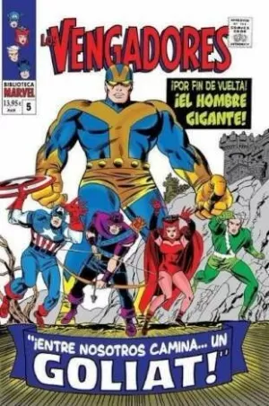BIBLIOTECA MARVEL 51: LOS VENGADORES 05