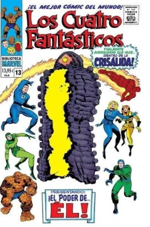 BIBLIOTECA MARVEL 73: LOS 4 FANTÁSTICOS 13 1967