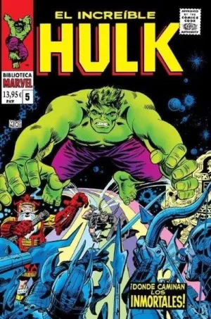 BIBLIOTECA MARVEL 74: EL INCREIBLE HULK 05 1967-68