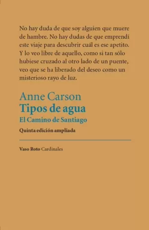 TIPOS DE AGUA
