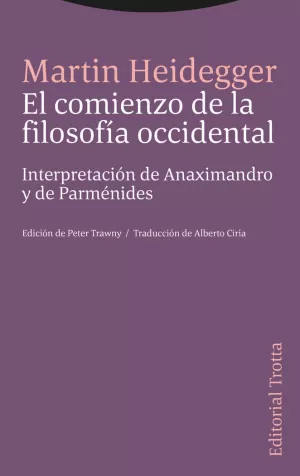 EL COMIENZO DE LA FILOSOFÍA OCCIDENTAL