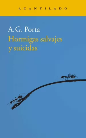 HORMIGAS SALVAJES Y SUICIDAS