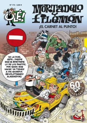 OLÉ MORTADELO 173: EL CARNET AL PUNTO!