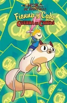 HORA DE AVENTURAS: FIONNA Y CAKE. GUERRA DE CARTAS