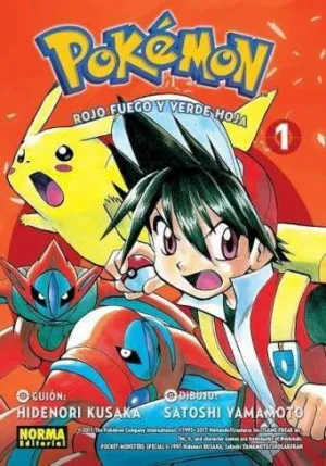 POKEMON 13: ROJO FUEGO Y VERDE HOJA 01