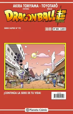 DRAGON BALL. SERIE ROJA 303: SUPER 92