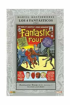 MARVEL MASTERWORKS: LOS 4 FANTASTICOS 02 (1963)