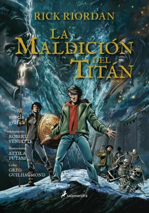 LA MALDICIÓN DEL TITÁN (PERCY JACKSON Y LOS DIOSES DEL OLIMPO [NOVELA GRÁFICA] 3)