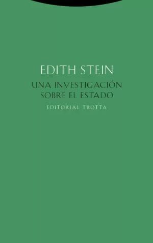 UNA INVESTIGACIÓN SOBRE EL ESTADO