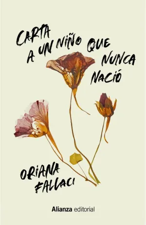 CARTA A UN NIÑO QUE NUNCA NACIÓ