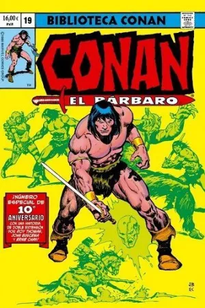 BIBLIOTECA CONAN. CONAN EL BARBARO 19
