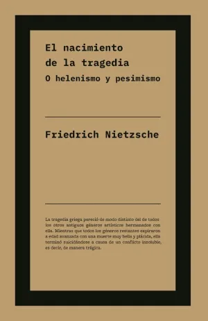 EL NACIMIENTO DE LA TRAGEDIA